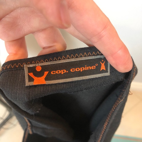 COP COPINE Handwritten Asymmetric Wrap Midi Skirt - Picture 6 of 8